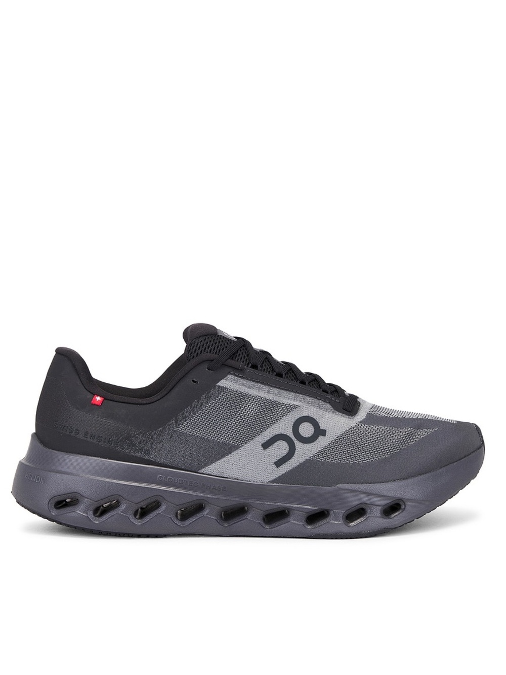 On Cloud Running Cloudsurfer Next in Black & Eclipse women’s size 6 wide in EUC